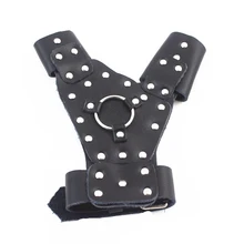 Новая 1 шт. защита для рук+ защита для запястья для рыбалки Рогатка левая рука защитные перчатки стальная съемная защитная