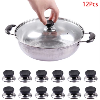 

12pcs Anti-hot Cookware Replacement Kitchen Round Pan Holding Universal Screw Pot Cap Knob Cover Accessories Lid Handle Handgrip