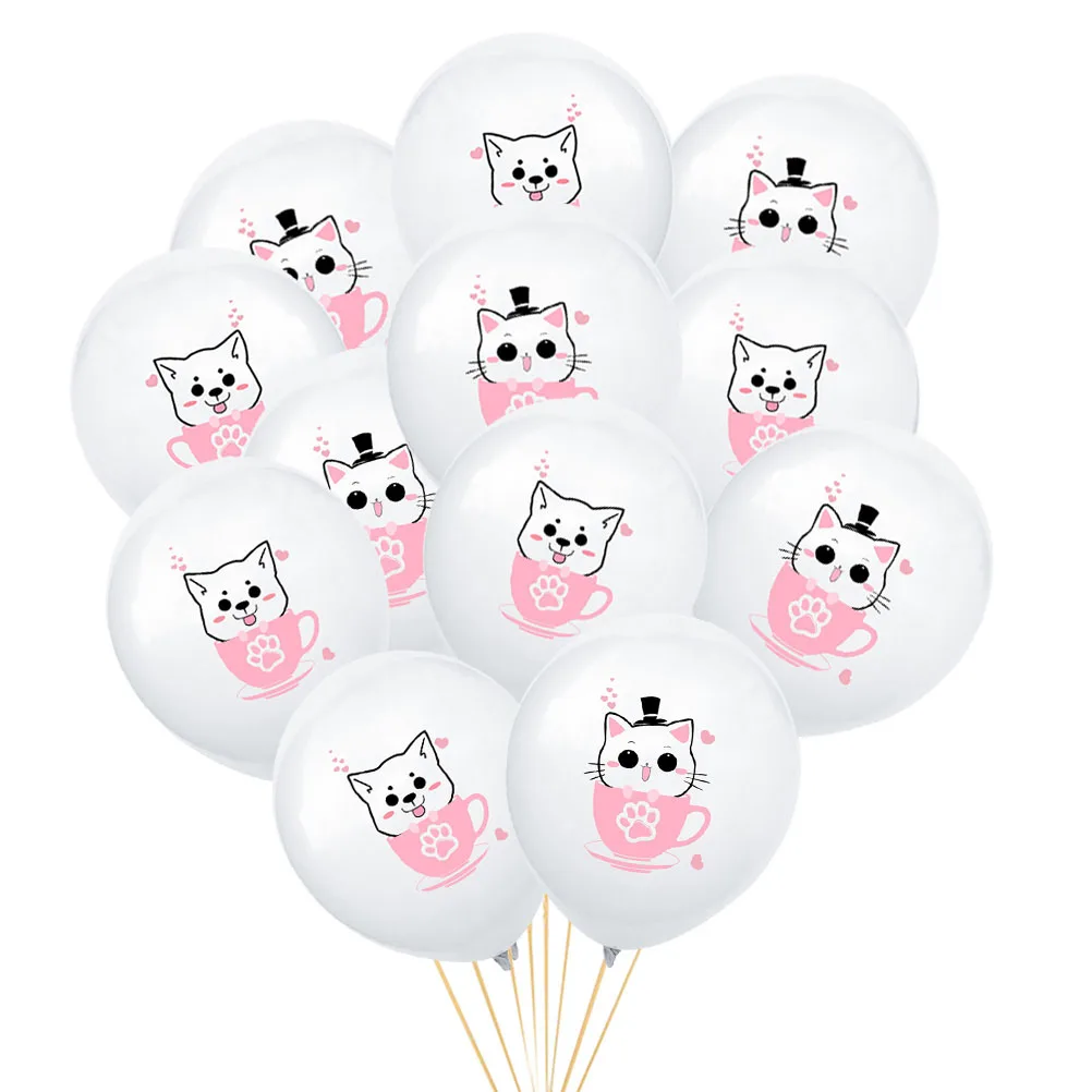 

20Pcs Animal Air Latex Balloon for Kids Gift Birthday Party Decor Cute Animal Zoo Theme Supplies Toys (10 Cat and 10 Dog Claw)