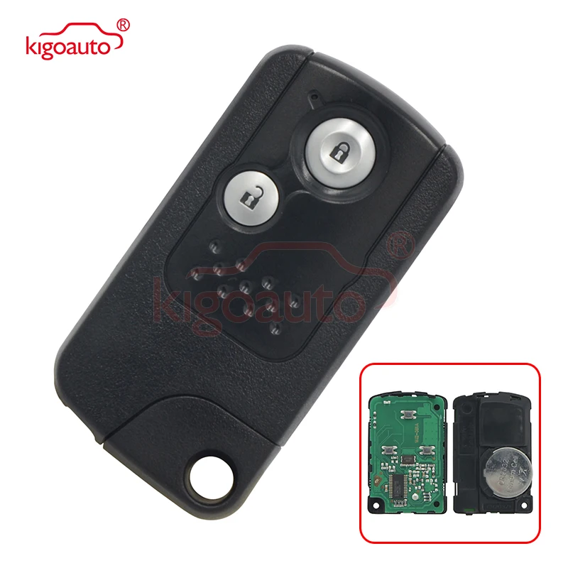 

Kigoauto 72147-TOA-J51 Replacement Smart Remote Key Fob 2 Button 433MHz ID46 Chip for Honda CR-V CRV 2013 2014 2015 2016