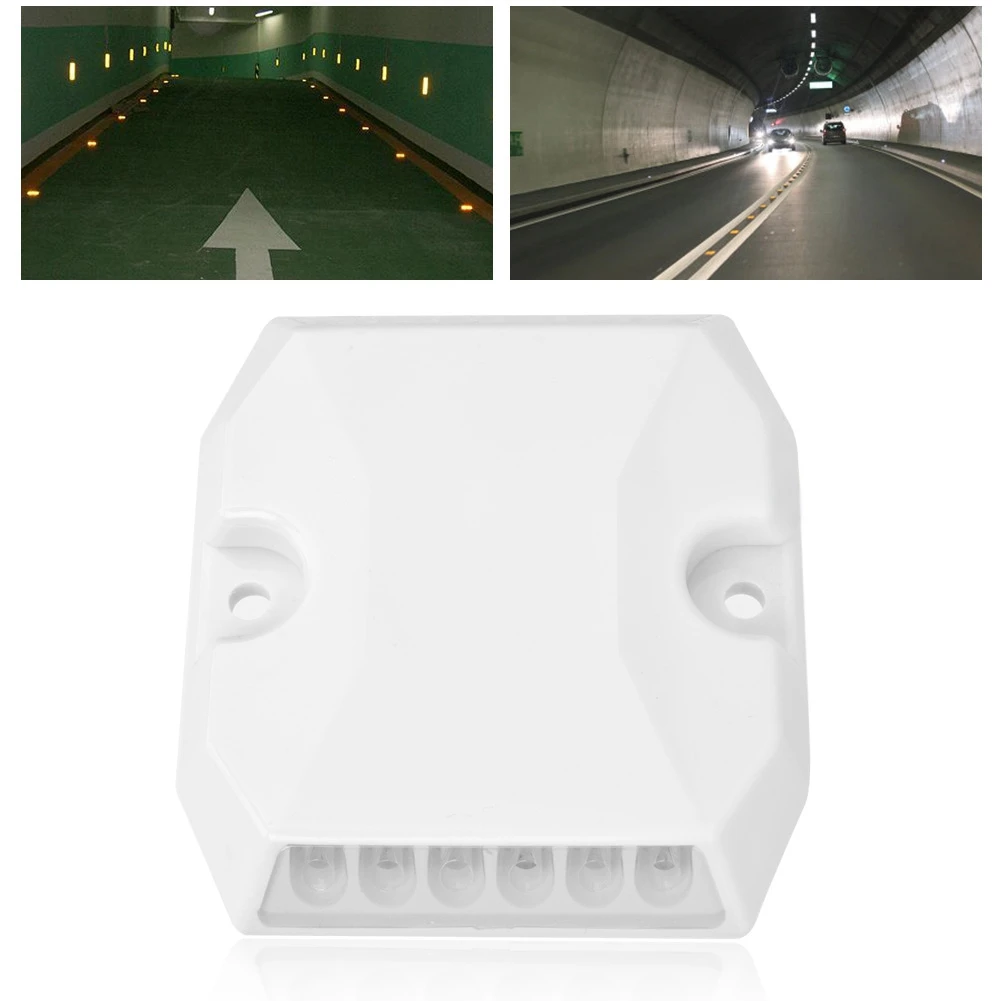 

LED Reflective Spike Plastic Beads Dual Protuberant Signpost Reflective Spike Raised Signs 2019 Hot Sale