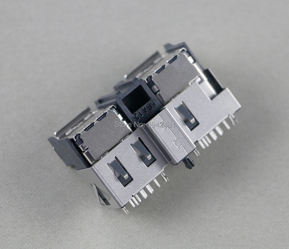 

6pcs new Dual USB Socket Port Connector Repair For Sony Playstation 4 PS4 1200 console