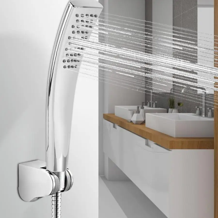 

G1/2" Handheld Shower Head High Pressure Rainfall Shower Spray Head Water Saving Spray Nozzle for Showering Bathroom douchekop