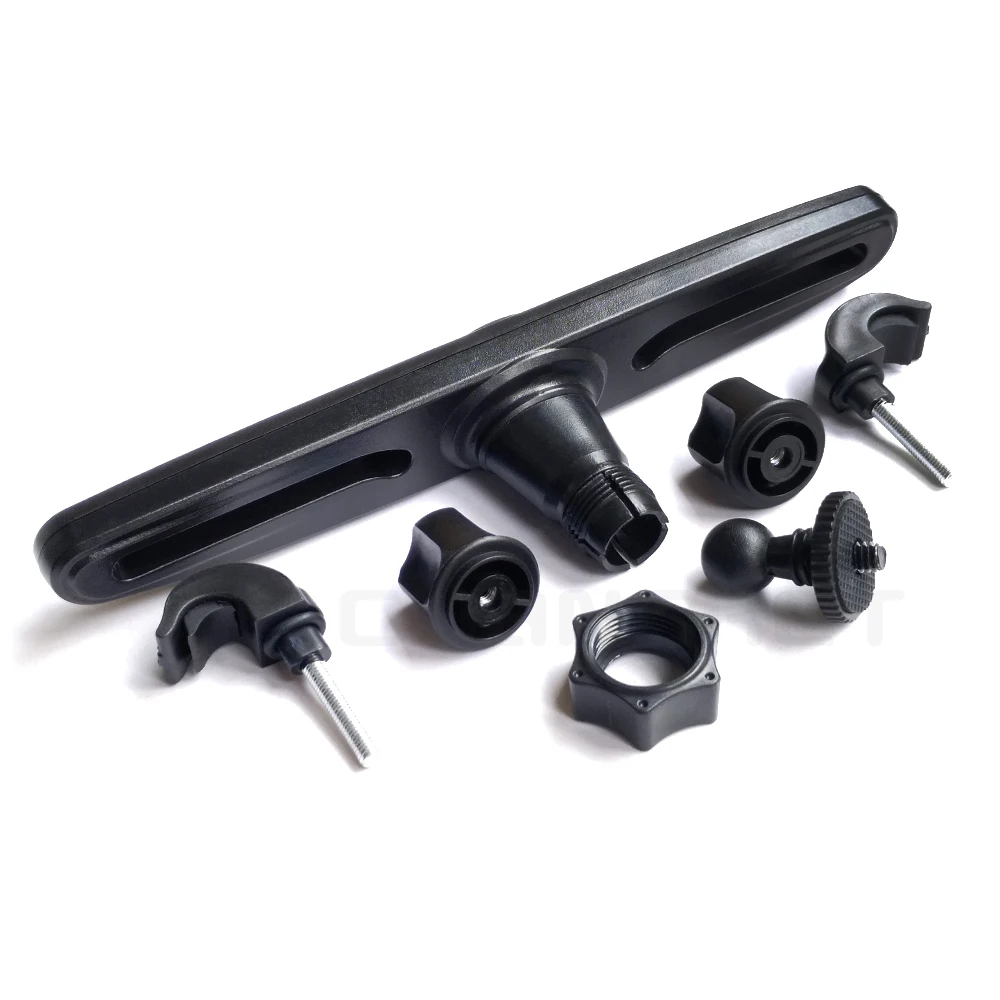 Suporte de tv Ângulo de Largura Portátil Dvd Player Monitor 6.35 mm Parafuso Suporte de Assento Traseiro Ajustável para Carro - Imagem 2
