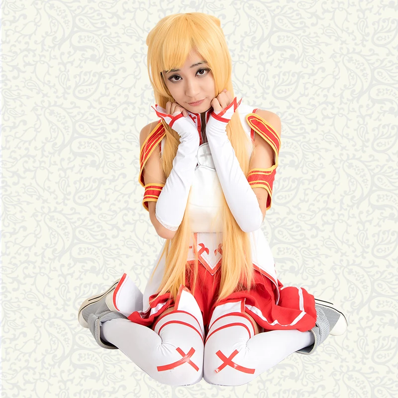 

Milky Way Anime Sword Art Online Alicization Yuki Asuna Yuuki Asuna Cosplay Costume Cosplay Dress Cosplay Woman SAO Cosplay Suit