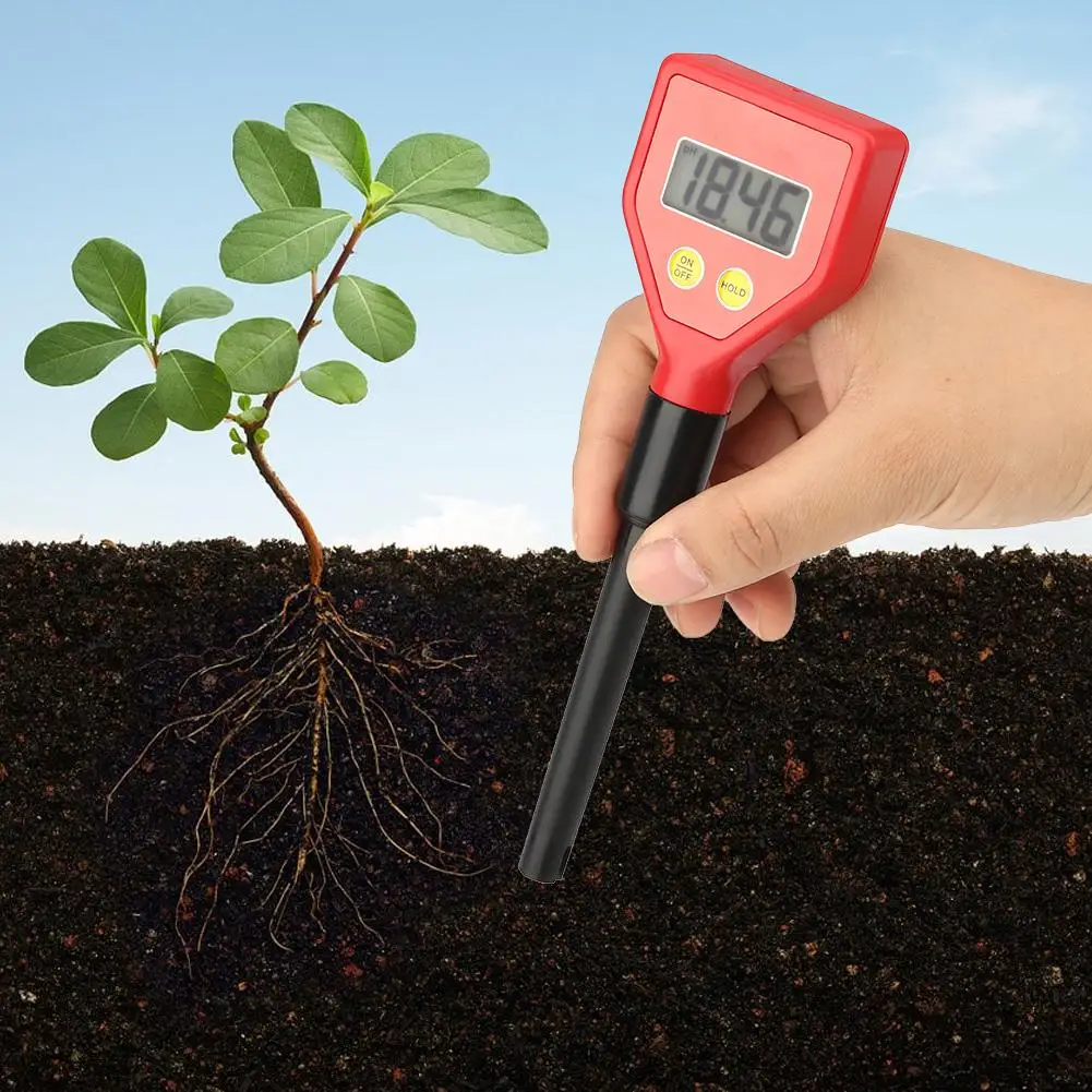 

PH-98103 Digital Soil PH Meter Portable Water PH Tester for Aquarium Lab Swimming Pool School