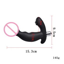 G spot Vibrating Anal Plug Female Vaginal Massager Clitoris Stimulator Dildo Vibrator Sex Toys For Women