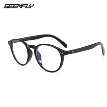 Seemfly Ретро круглая оправа Очки для чтения прозрачные линзы дальнозоркости модные очки в леопардовой оправе для мужчин и женщин сверхлегкие очки унисекс