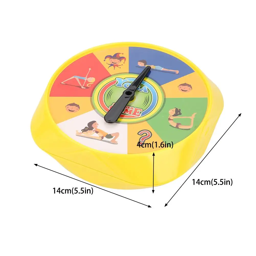 Childrens Toys Yoga Pose Card Game of Flexibility and Balance Family Board Games for Adults Kids Children with English French Spanish Manual