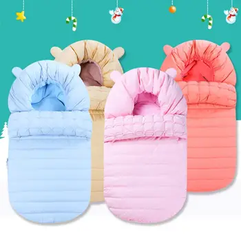 

Baby Quilt Bionic Sleeping Bag Thickened Newborn Quilt Baby Cotton Blanket Stroller Sleeping Bag