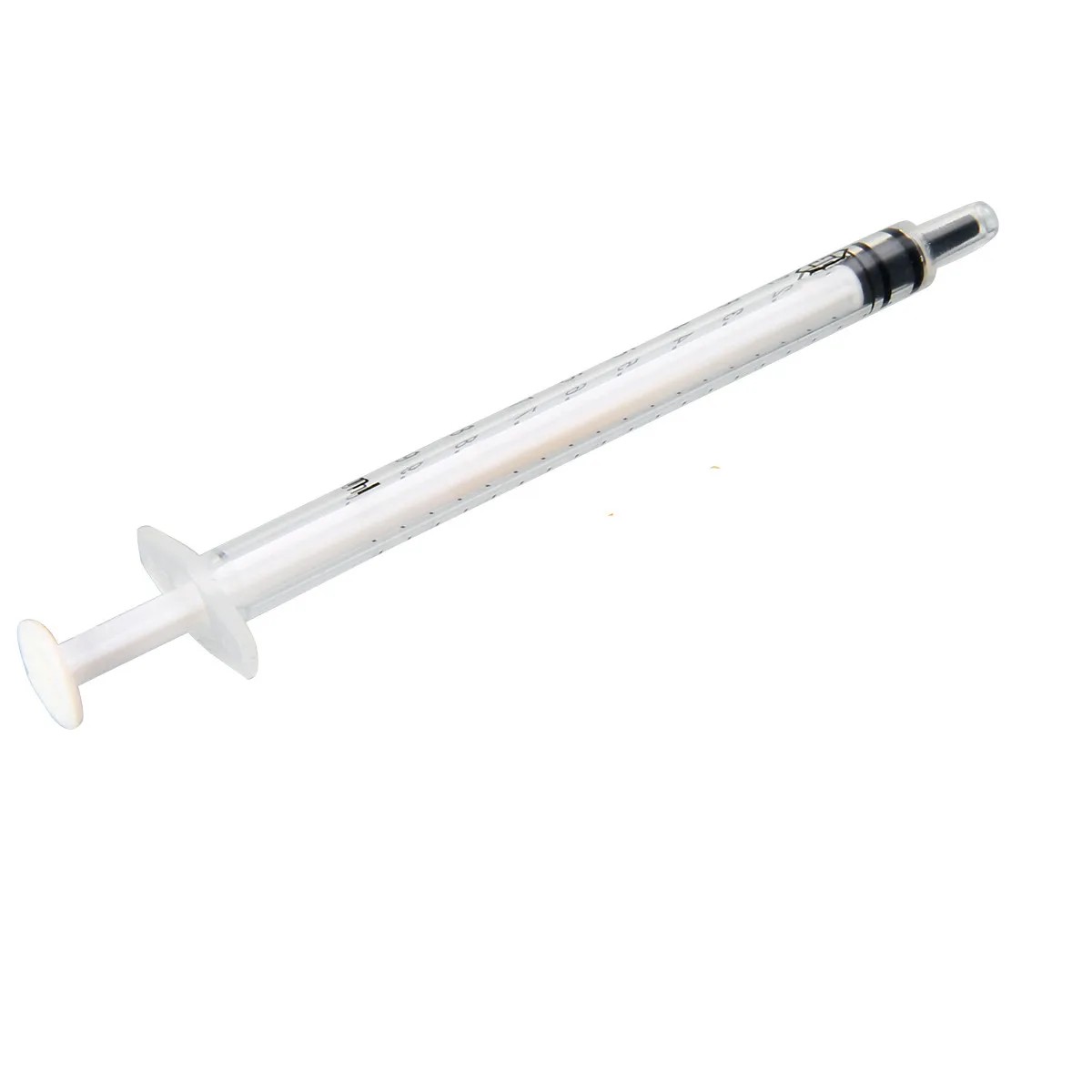 

Mayitr New 70pcs 1ml Plastic Disposable Syringes with Luer Slip Tip Refilling Measuring For Nutrient Hydroponic Without Needles
