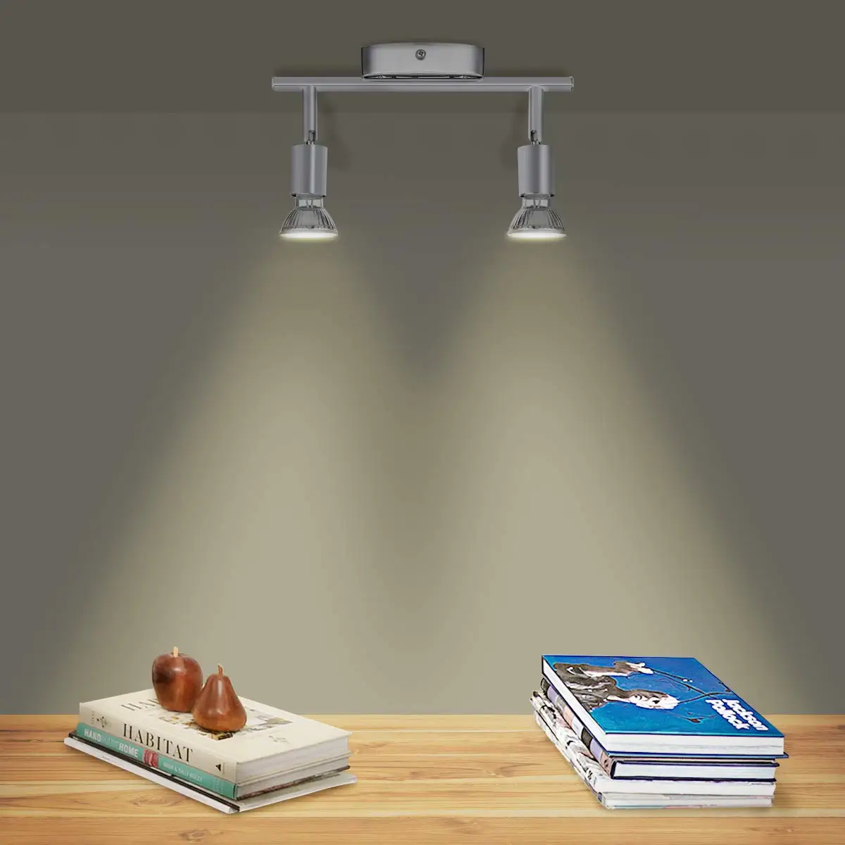 

Double-Head 360 Rotatable Modern Led Ceiling Lights For Living Room Bedroom Fixture Indoor Home Decorative LED Ceiling Lamp