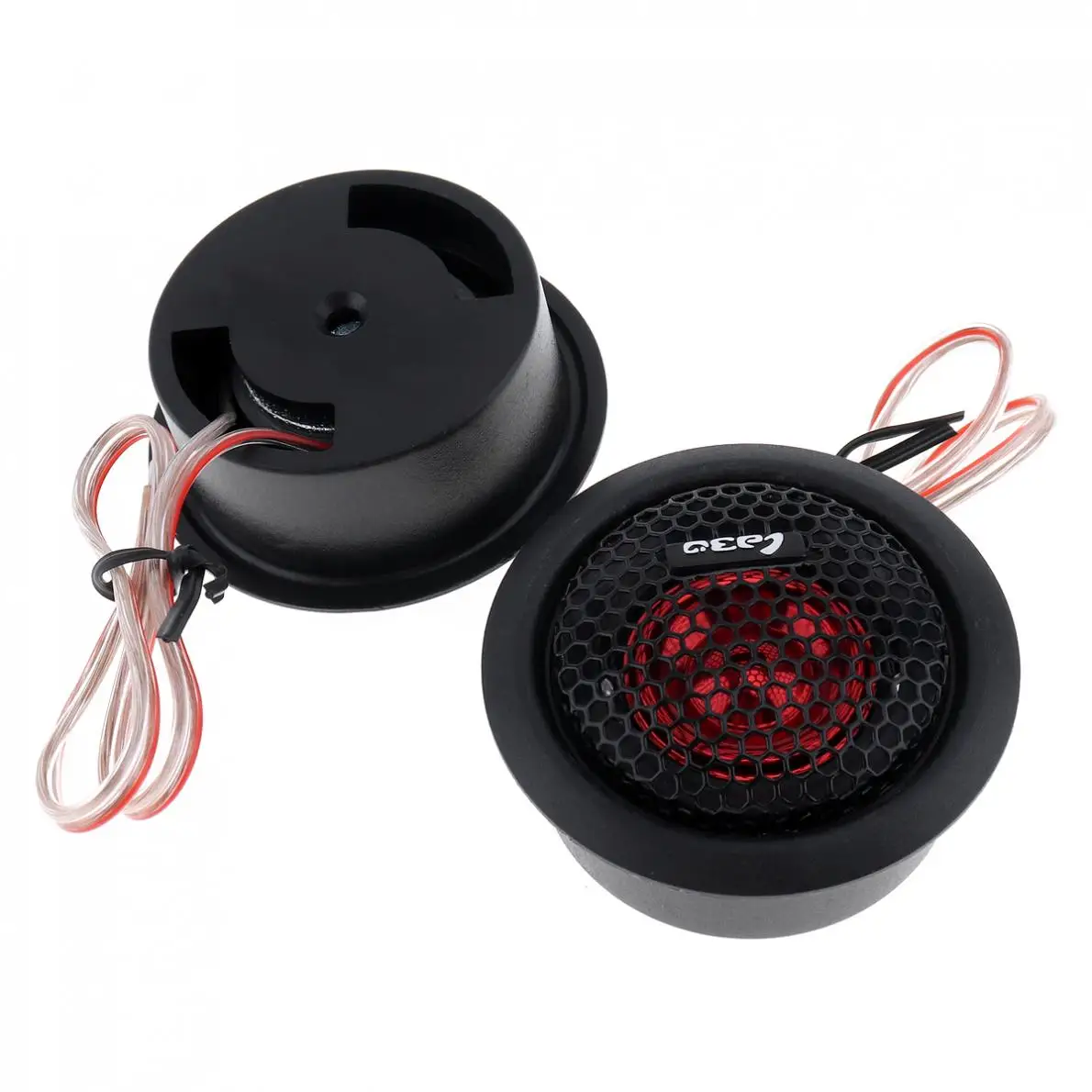 2pcs 120W Car Dome Tweeter Loud Speaker Automobile Audio Loudspeaker Auto Stereo Treble Sound
