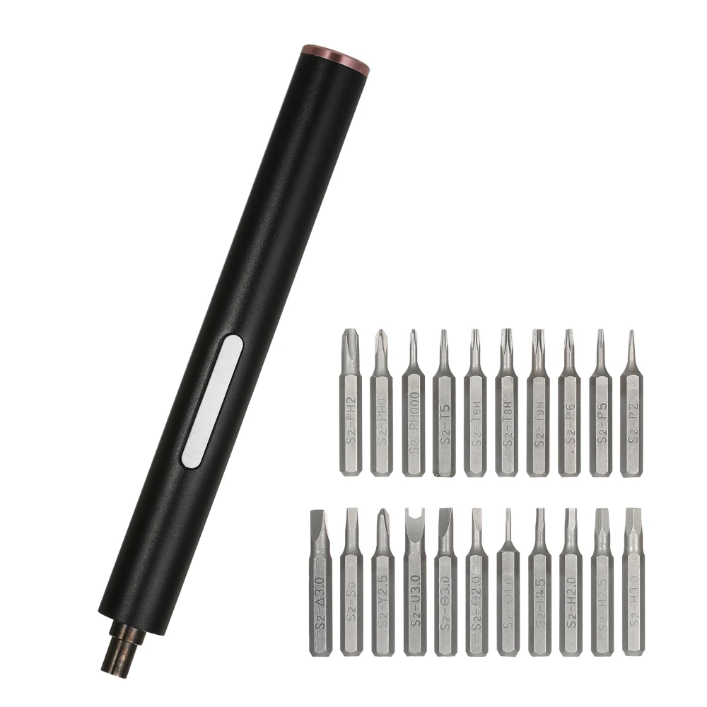 

Mini Cordless Precision Electric Screwdriver Rechargeable Portable DC 3.6V Screw Driver for Computer Mobile Phone Camera Repair