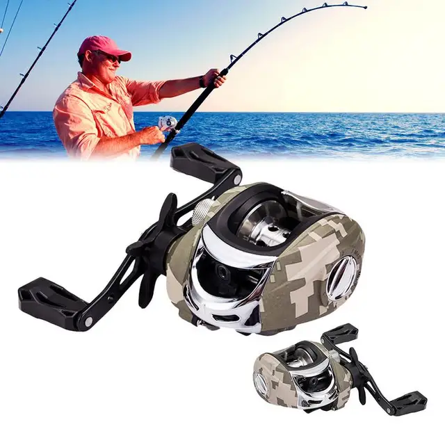 Best Price 7.3:1 High Speed Ratio Saltwater Spinning Reel Baitcast Reel Lure Fishing Camouflage Magnetic Brake Metal Dripping Fishing Reels Best Price 7.3:1 High Speed Ratio Saltwater Spinning Reel Baitcast Reel Lure Fishing Camouflage Magnetic Brake Metal Dripping Fishing Reels