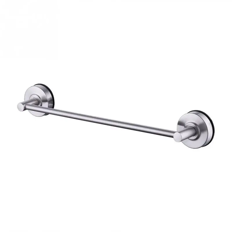 

Powerful Suction Cup Towel Bar Towel Holder Nail-free Rack Wall Mount Hotel Suction Cup Stainless Steel Rod
