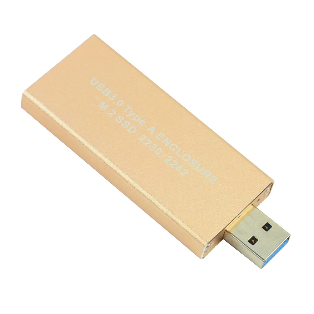 

WBTUO LS31-21A NGFF(M.2) to USB3.0 SSD Enclosure Straight Intert Type Solid State Hard Disk Adapter for 2230/2242 Q19893