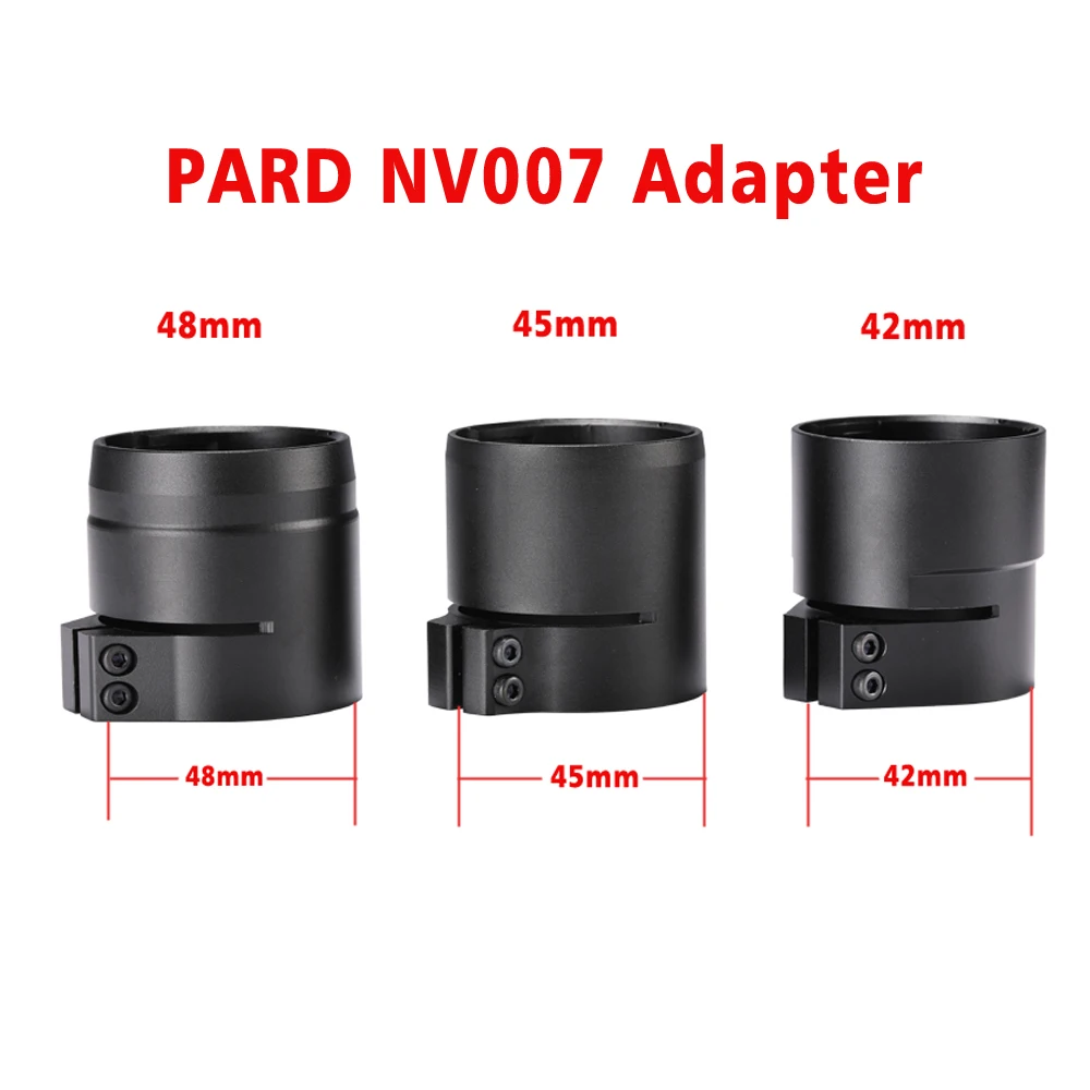 

Digital Night Vision Adapter Sleave 42/45/48mm 3 size bayonet Fit for NV007 night Vision 48mm Bracket