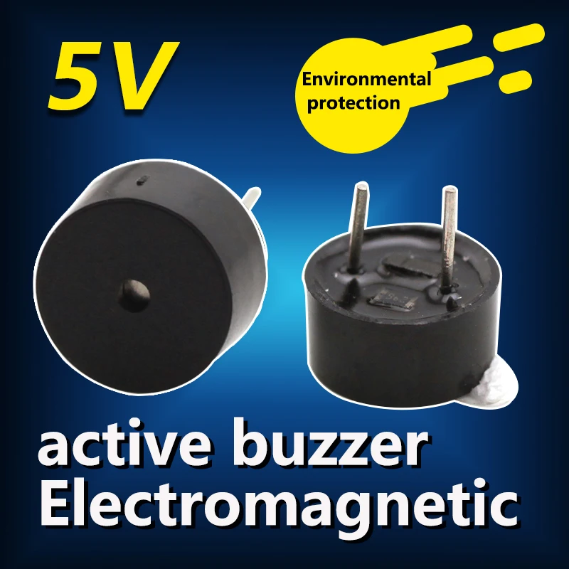 

5PCS 5v Active Buzzer Magnetic Long Continous Beep Tone electronic diy kit