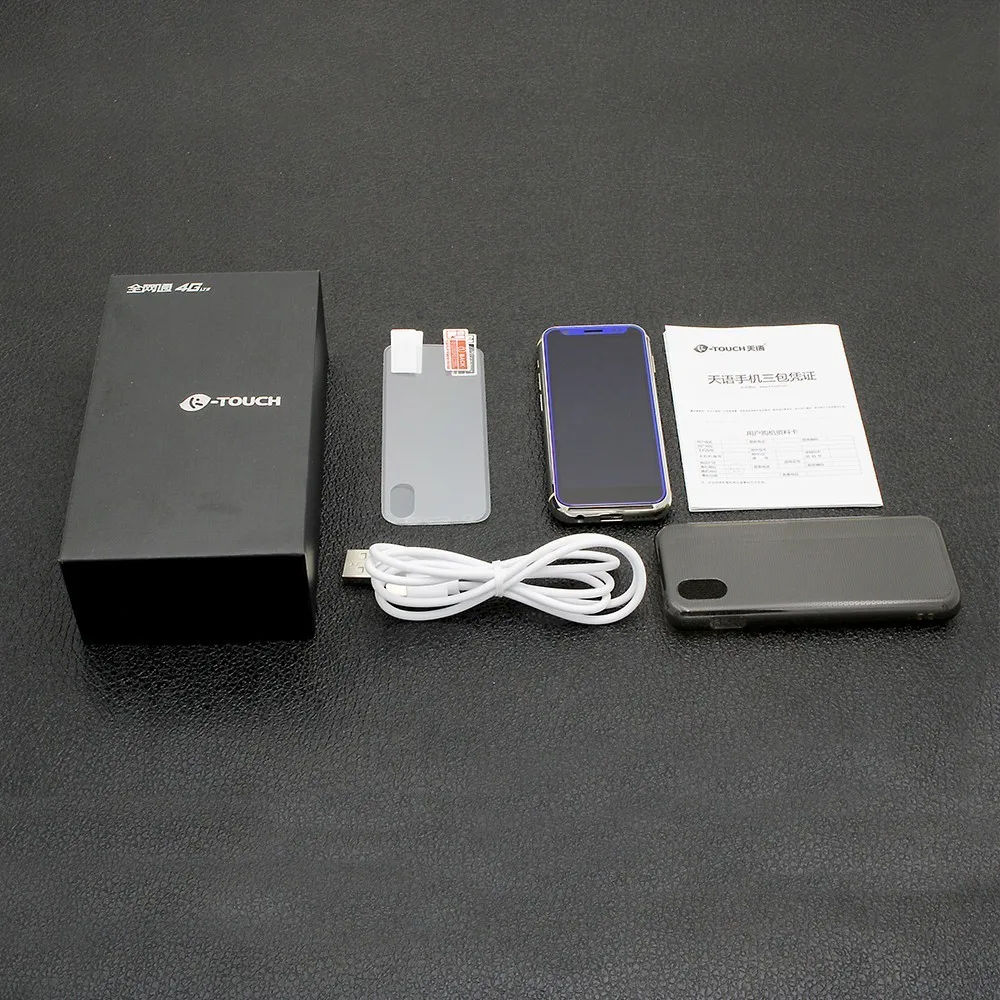 K-TOUCH маленький мини-смартфон 3," android 8,1 четырехъядерный мобильный телефон с двумя sim-картами разблокированный маленький телефон сенсорные сотовые телефоны