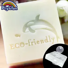 Мыло с рисунком дельфина, экологичный чистый натуральный органический штамп, акриловое мыло ручной работы, на заказ, большая рыба