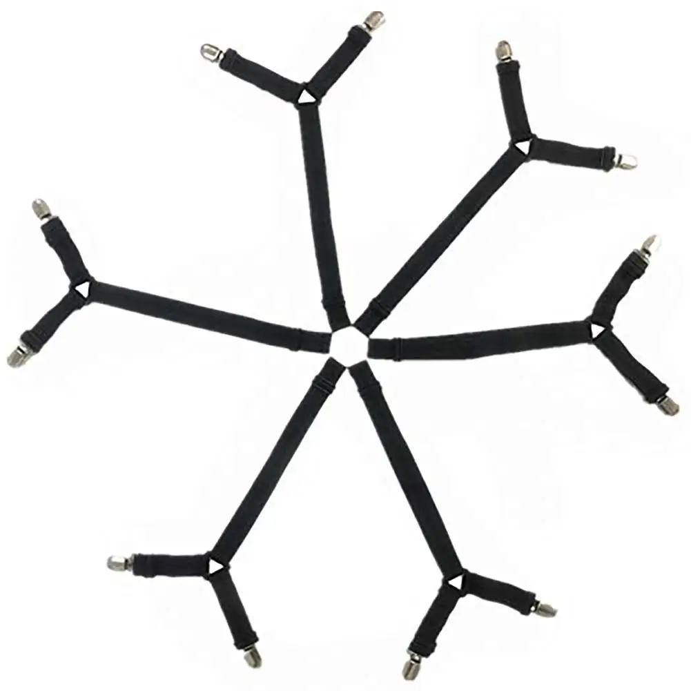  Adeeing 6 Sides 12 Claws Adjustable Nonslip Bed Sheet Fixator