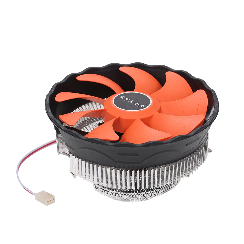 

Hydraulic CPU Cooler Heatpipe Fans Quiet Heatsink Radiator 25dB Pure copper piece added for Intel Core AMD Sempron Platform