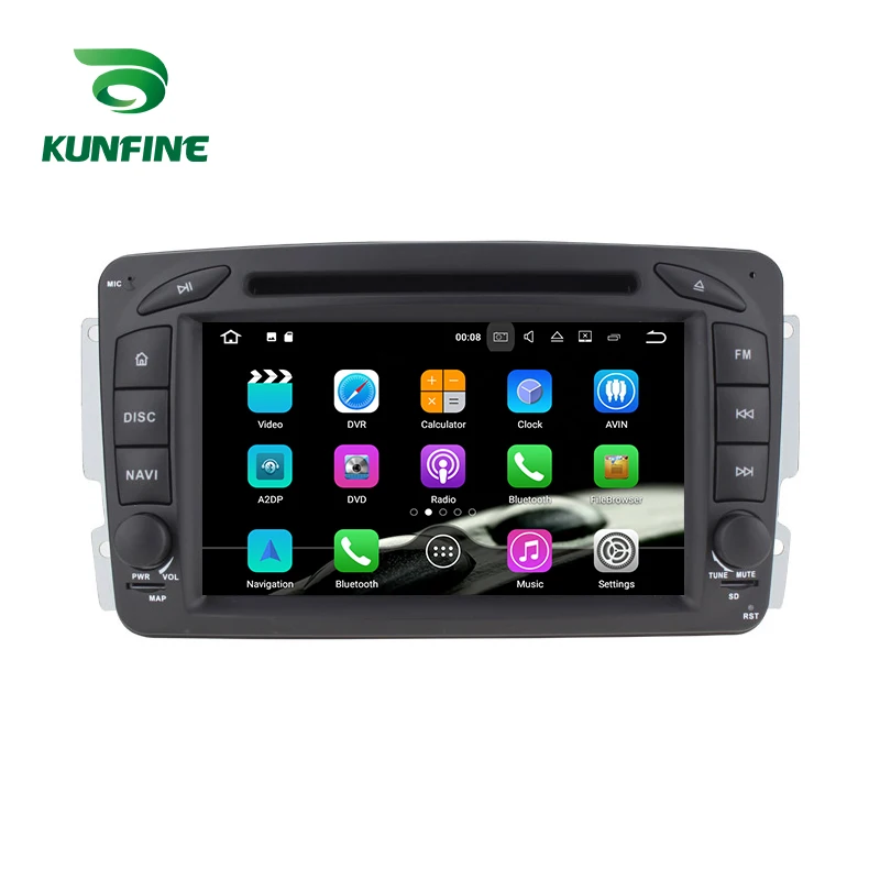 Android 9 0 Core PX6 A72 Ram 4G Rom 64G Автомобильный DVD GPS мультимедийный плеер стерео для Benz Vito W639