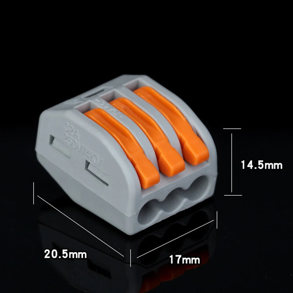 60 шт. провода соединитель клеммы блок plug in Водонепроницаемый Электрический