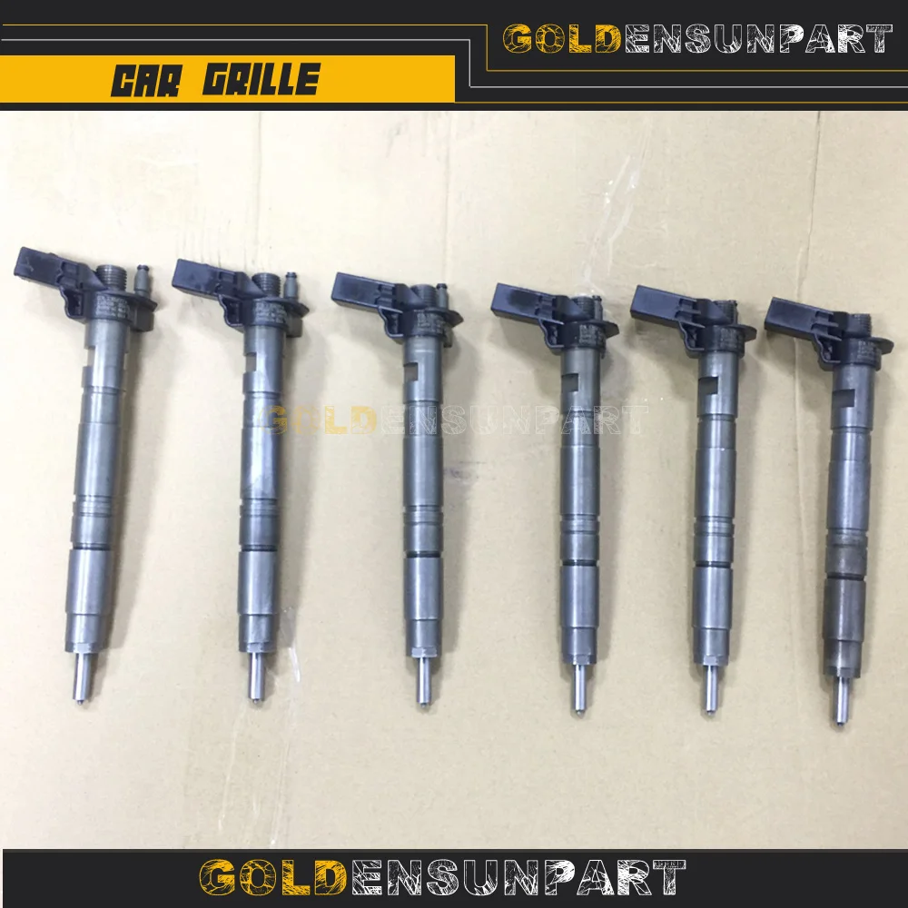 

6X Test fuel injector common rail injectors 0445116011 03L130277A 03L130277 fit for VW AUDI SEAT SKODA 2.0 TDI