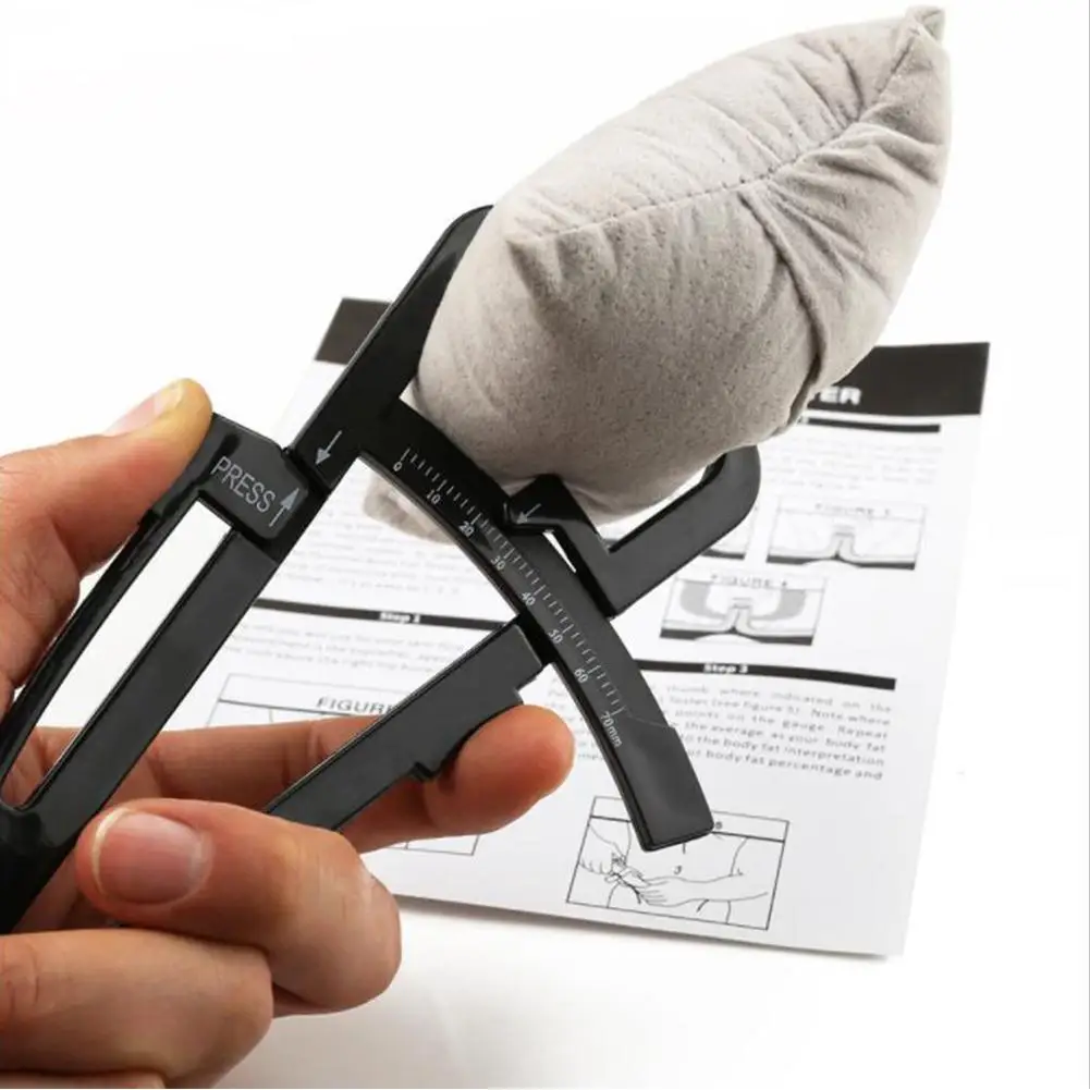

AsyPets Body Fat Caliper Skin Thickness Analyzer Fitness Keep Health Tester