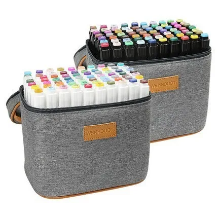 

Double-headed 168 color set Nib Student painting Art school Horticultural Landscape Design