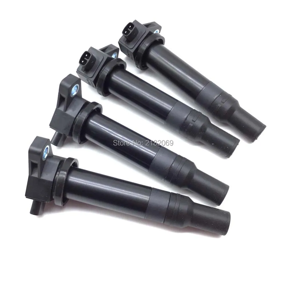 Set of 4 NEW Ignition Coil For Hyundai Accent Kia Rio L4 1.6 UF499