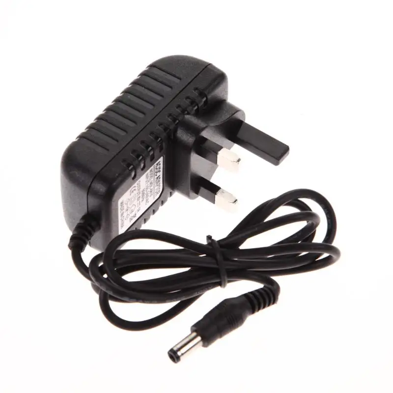 AC 100 240 В конвертер адаптер DC 5 5x2 мм 6 в 1A 1000mA зарядное устройство UK Plug|Зарядные