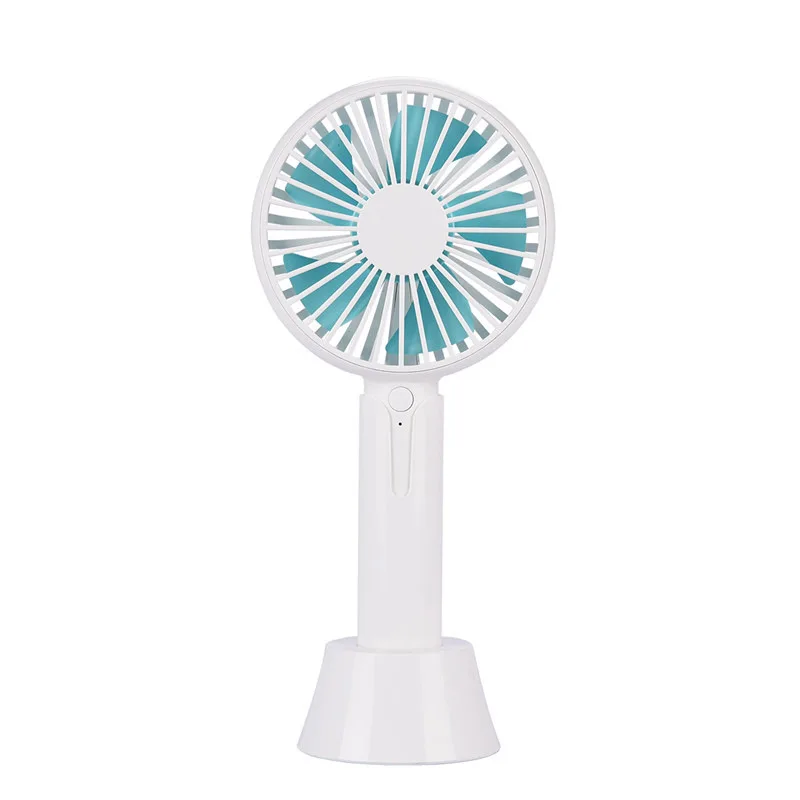 

Mini Usb Night Light Rechargeable Air Cooling Fan Desk Fan Dual Use Home Student Dormitory Bedside Portable Desktop Office Fan