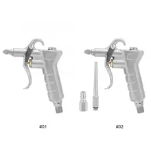 Пистолет-распылитель 1/" Алюминиевый сплав Air Duster Compressor Blow Gun Пистолет Тип Пневматический чистящий инструмент спрей краска