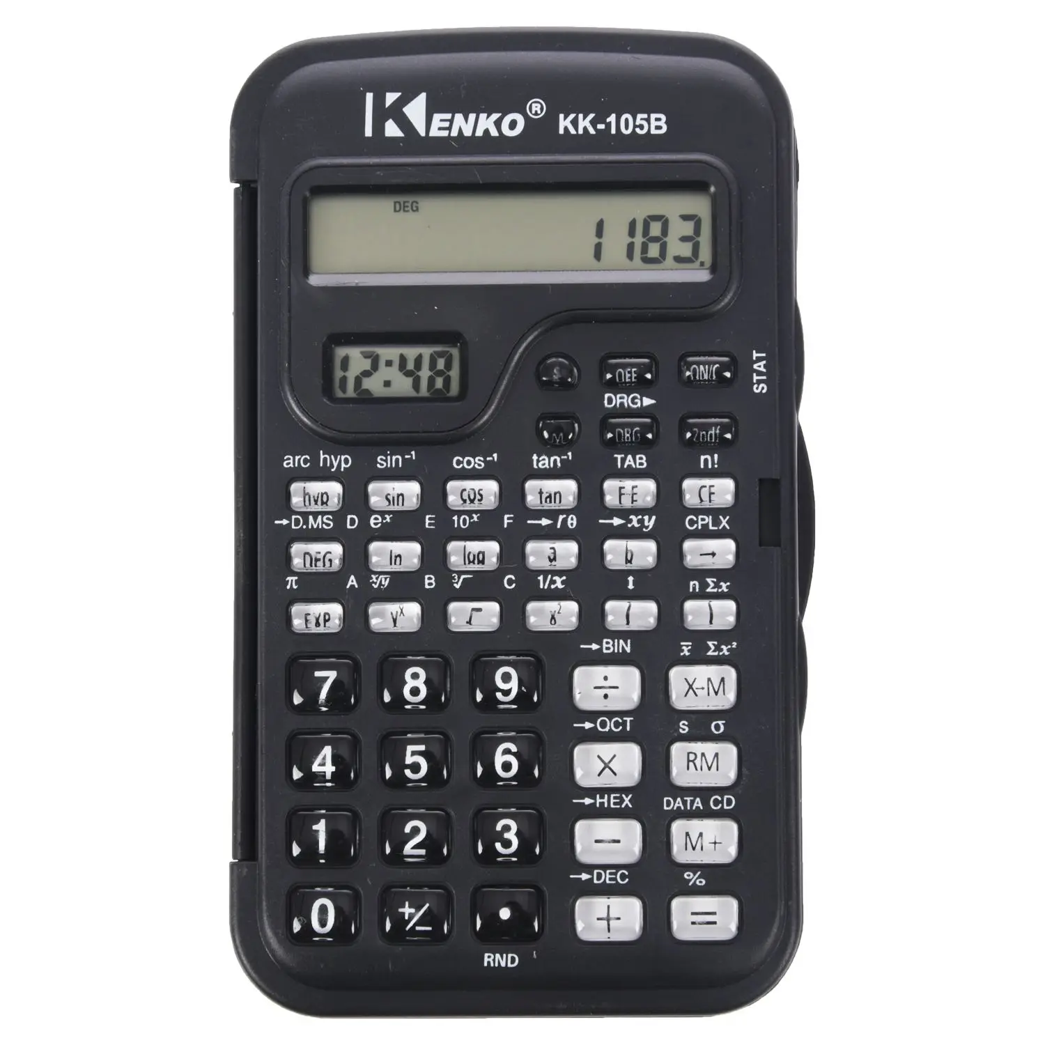 KENKO студенческий Электронный 10 цифр научный калькулятор с часами