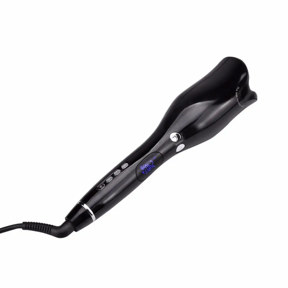 Jual 2018 Baru Kedatangan Automatic Curling Air Besi Atlet Curling Putra Air Spin Keramik Rotating Air Atlet Curling Putra Air Spin N Curl 1 Inch rambut Atlet Curling Putra