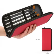 10 шт тканевый пакет, набор кистей с пластиной, нейлоновая многофункциональная Акварельная гуашь, художественные кисти, школьные товары для рукоделия