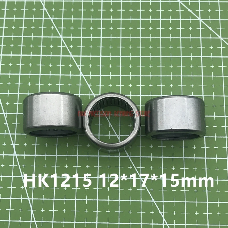 

2023 New 10pcs Hk121715 Hk1215 12*17*15mm 7942/12 Drawn Cup Type Needle Roller Bearing 12 X 17 15mmfree Shipping High Quality