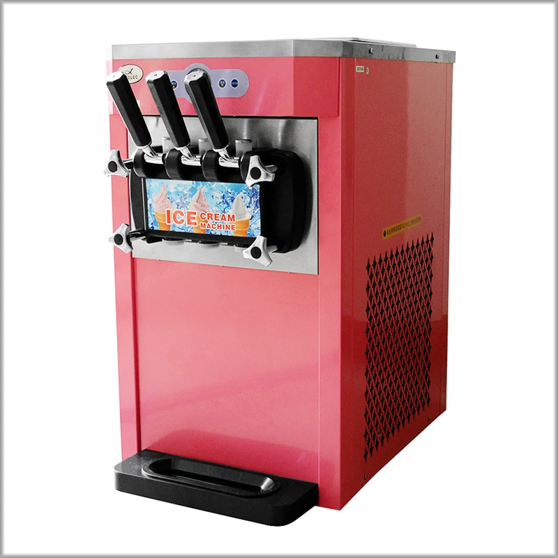 XEOLEO Mini 3 Flavors Ice cream maker 1200W Soft Ice cream machine 12L