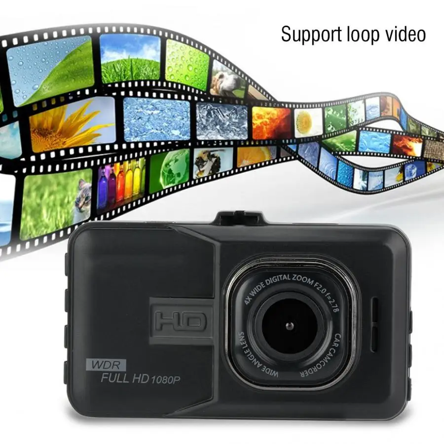 

Cam 3inch LCD Screen Mini Camera Camcorder F1 HD Camera 1080P 124degree Portable Wide Angle Lens Sport Action Camera Loop Record