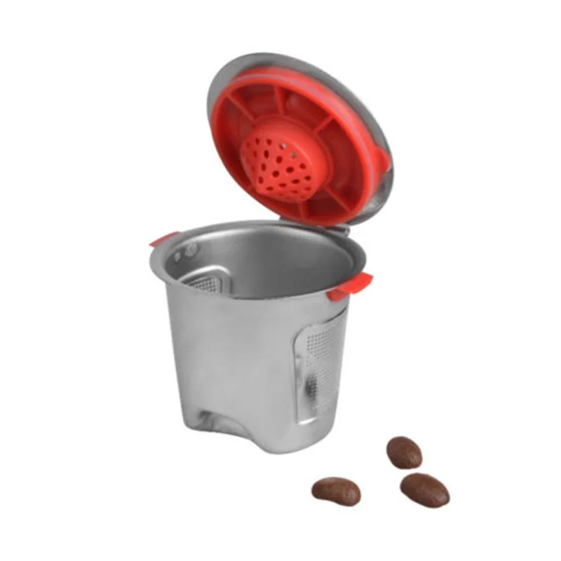 

Stainless Steel Reusable Capsule Pod Cup Filters For Keurig Coffee Machine Refillable Brackets cafeteira