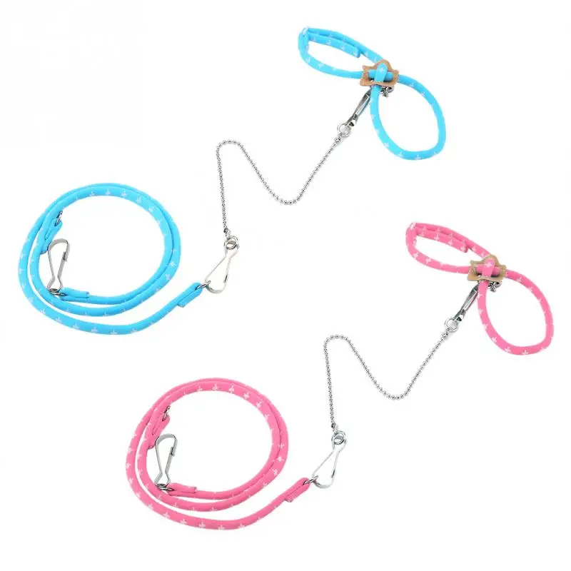 Pet Hamster Adjustable Harness Small Rat Mouse Training Lead Leash with
