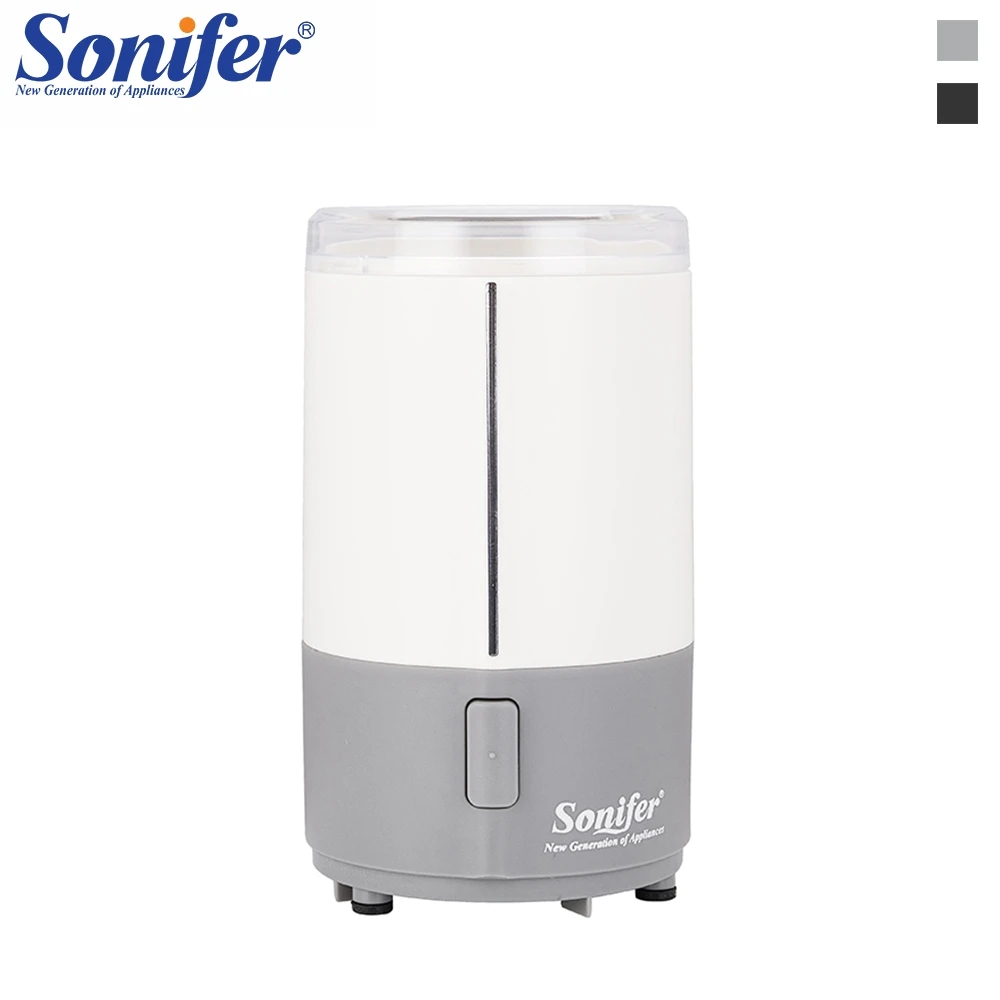 

160W Mini Electric Coffee Grinder Maker Beans Mill Herbs Nuts Travel Coffee Machine 220V Sonifer