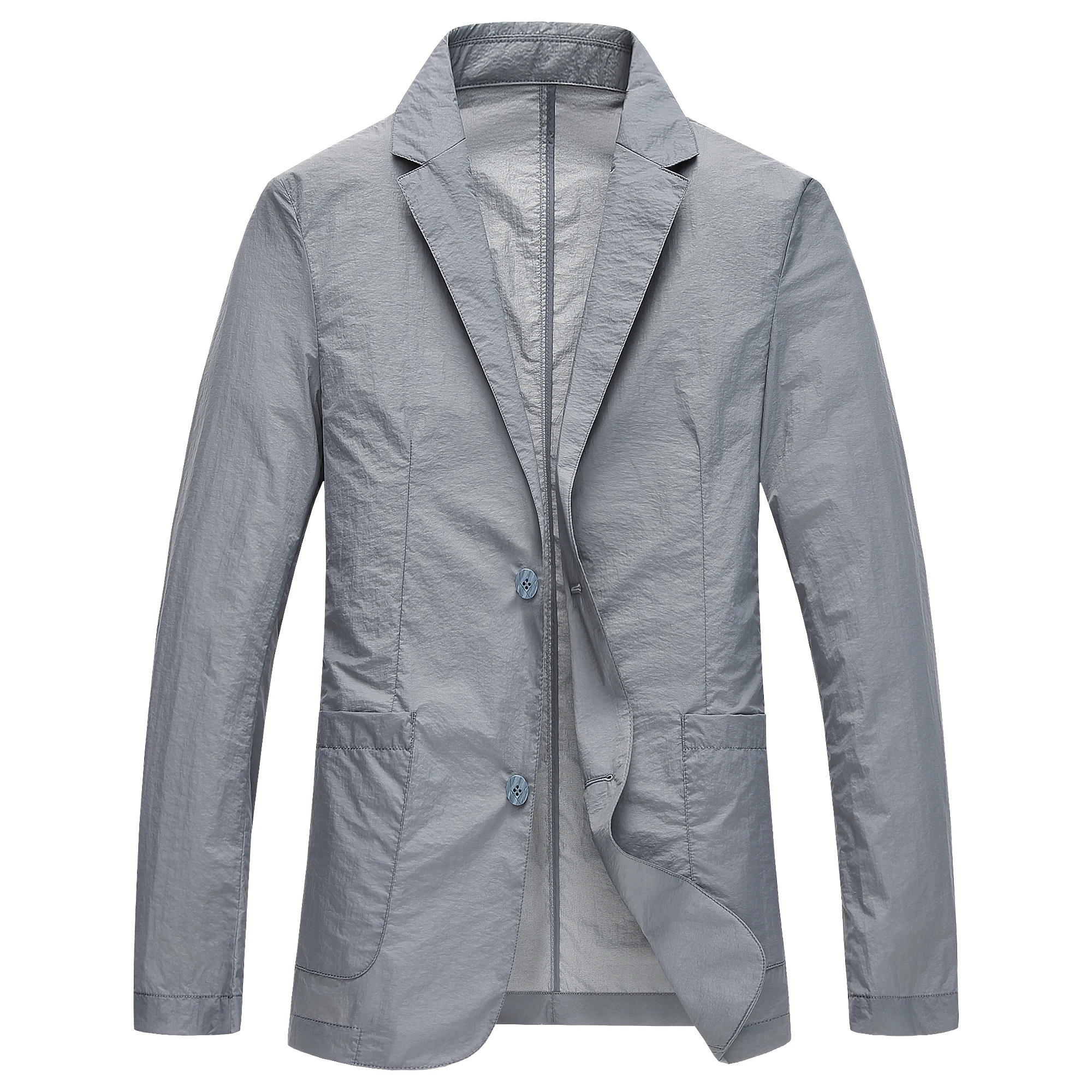 

Man Business Affairs Leisure Time Man's Suit Thin Section Sunscreen Clothes blazer men Fashion Casual Style New Slim Fit Suits