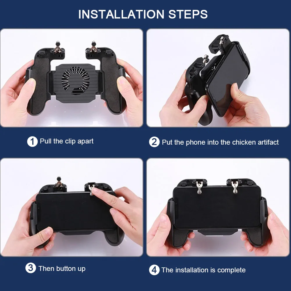  PUBG Gamepad Joystick control Mobile Phone Mobile Phone Android GameController Gamepad for iPhone X