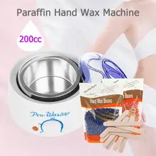 500/200CC Professional Warmer Wax Heater Hair Removal Tool Mini SPA Hand Epilator Feet Paraffin Wax with Beans Sticks