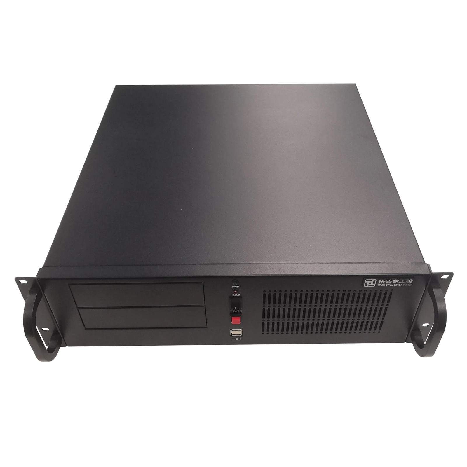 

factory direct 3U industrial case 19 inches rack-mounted server chassis TOP3U450B support ATX power supply and 1.2MM SGCC black