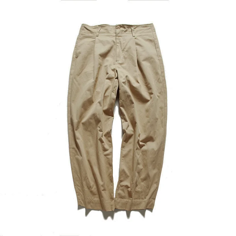 Men's Casual Pants Spring New Youth Popular Retro Tide Men Loose Wide Leg Pants Youth Fashion Men's Pants Casual Men's Clothing